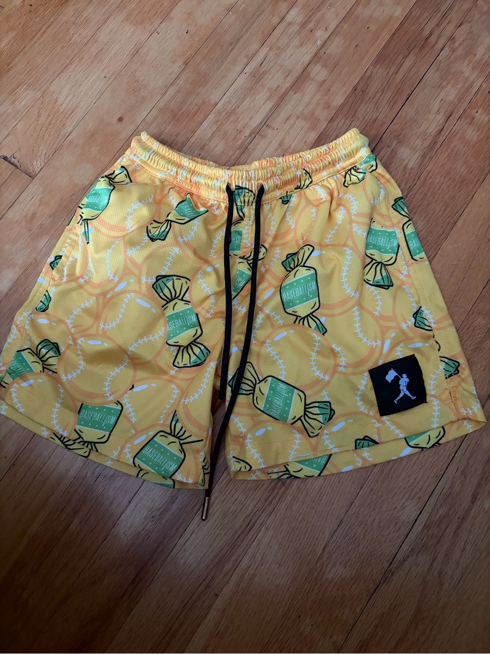Yellow Candy Print boys Athletic Shorts
Baseballism